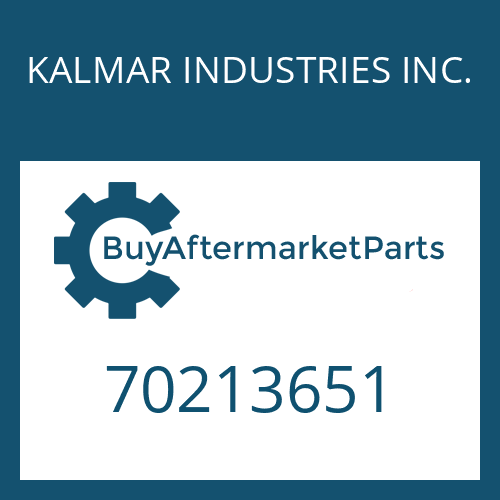 KALMAR INDUSTRIES INC. 70213651 - THRUST WASHER