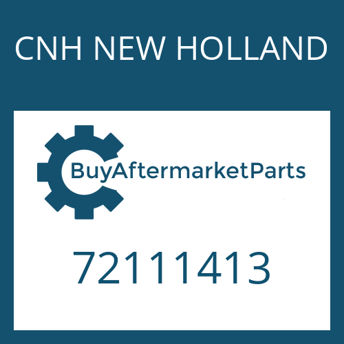 CNH NEW HOLLAND 72111413 - COVER