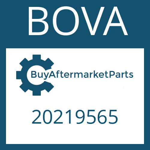 BOVA 20219565 - DRIVESHAFT