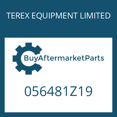 TEREX EQUIPMENT LIMITED 056481Z19 - VALVE-SOLENOID