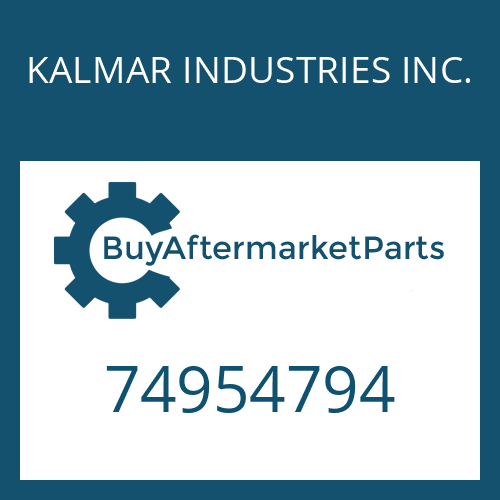 KALMAR INDUSTRIES INC. 74954794 - VALVE-SOLENOID