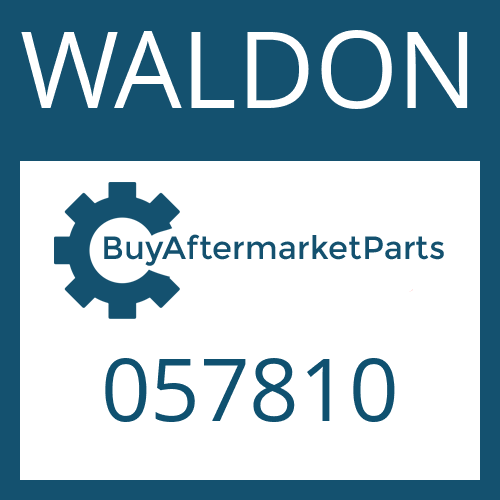 WALDON 057810 - NUT - SPINDLE