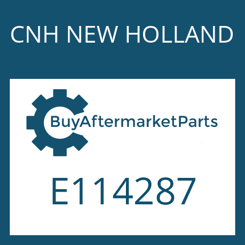 CNH NEW HOLLAND E114287 - HEX BLT & LW (OBS)