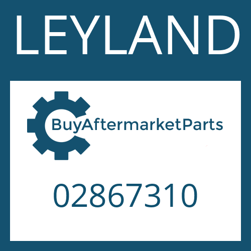 LEYLAND 02867310 - JOINT -HUB CAP