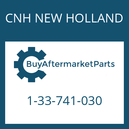 CNH NEW HOLLAND 1-33-741-030 - KNUCKLE for Heavy Equipment