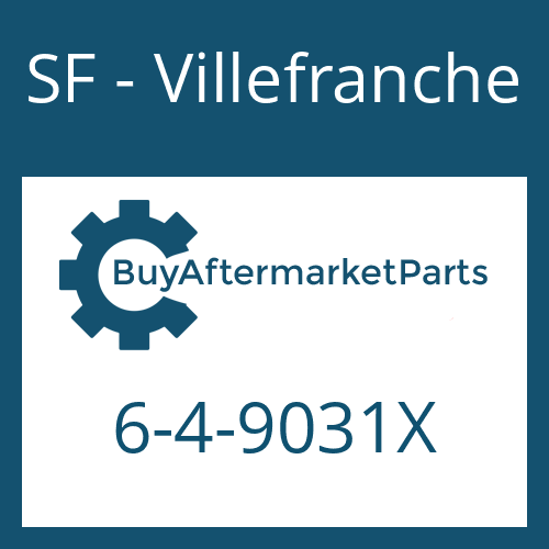 SF - Villefranche 6-4-9031Х - END YOKE ASSEMBLY