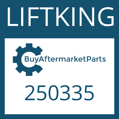 LIFTKING 250335 - ASSY-1ST.SPEED CLUCTH SHAFT,HUB PLUG. 21T