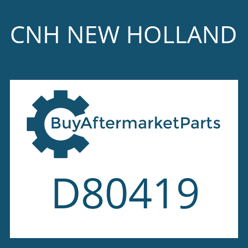 CNH NEW HOLLAND D80419 - GEAR