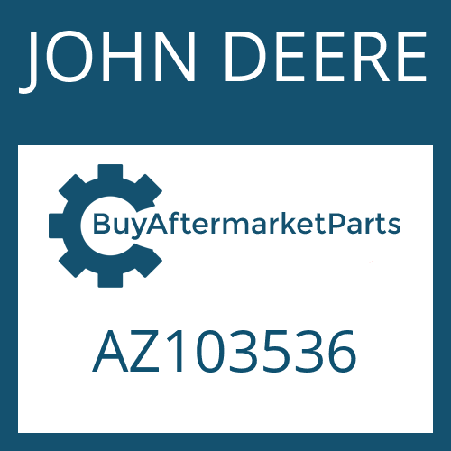 JOHN DEERE AZ103536 - CROWN GEAR