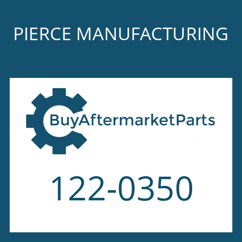 PIERCE MANUFACTURING 122-0350 - BOLT