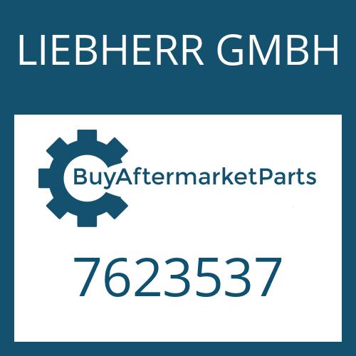 LIEBHERR GMBH 7623537 - FILTER