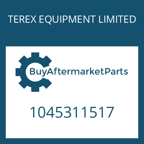 TEREX EQUIPMENT LIMITED 1045311517 - SPACER