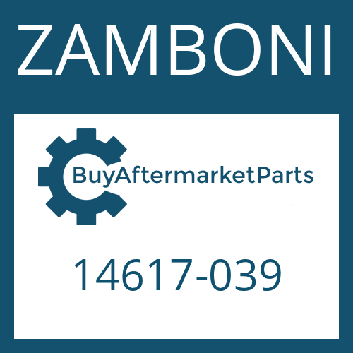 ZAMBONI 14617-039 - ARTICULATED TIE ROD