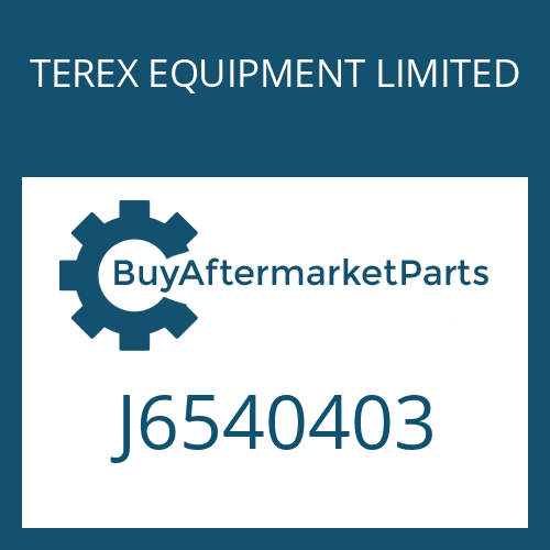 TEREX EQUIPMENT LIMITED J6540403 - BEARING CAP