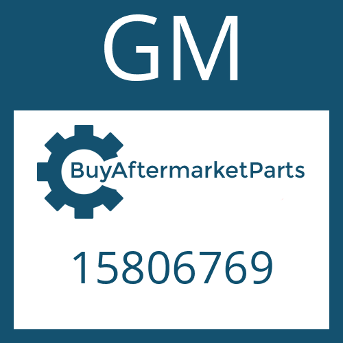 GM 15806769 - DRIVESHAFT