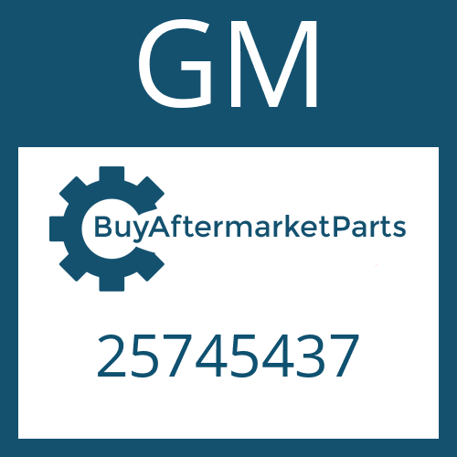 GM 25745437 - DRIVESHAFT