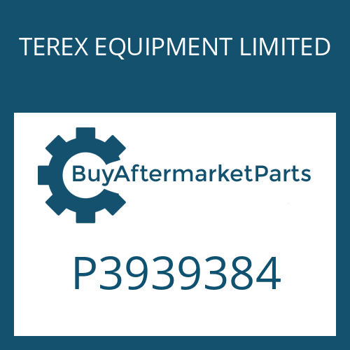 TEREX EQUIPMENT LIMITED P3939384 - A SHAFT & PLUG
