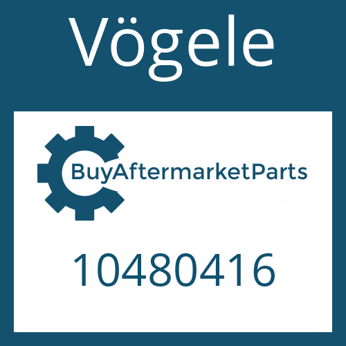 Vögele 10480416 - DIFFERENTIAL PINION