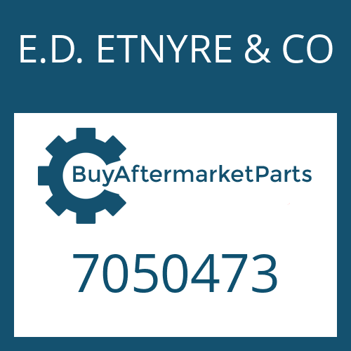 E.D. ETNYRE & CO 7050473 - END YOKE WELDT