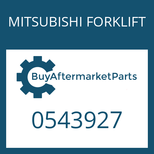 MITSUBISHI FORKLIFT 0543927 - DIFF CARRIER