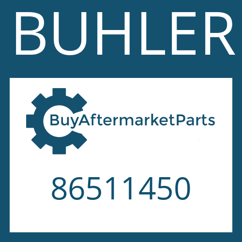 BUHLER 86511450 - WHLSTD 3/4