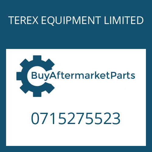 TEREX EQUIPMENT LIMITED 0715275523 - PIN - SPRING GUIDE