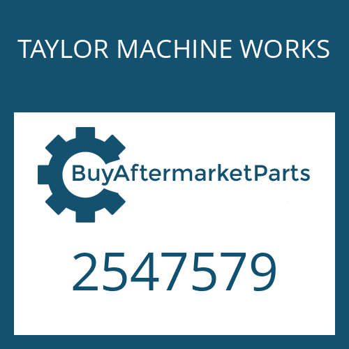 TAYLOR MACHINE WORKS 2547579 - G ELEC CON VALV