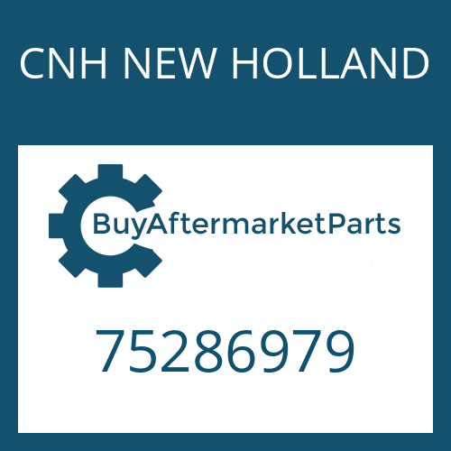 CNH NEW HOLLAND 75286979 - SCREW-SOLENOID HSG.