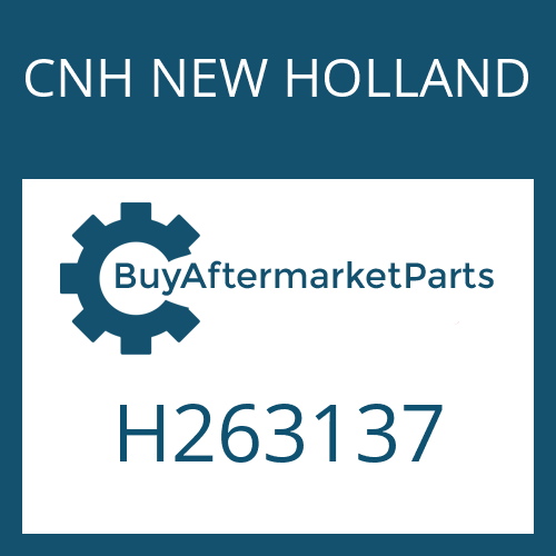 CNH NEW HOLLAND H263137 - RETAINER - OIL SEAL