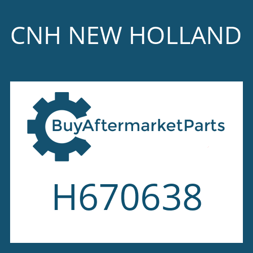 CNH NEW HOLLAND H670638 - AXLE ASSY for Heavy Equipment