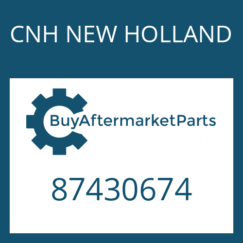 CNH NEW HOLLAND 87430674 - RETAINER - OIL SEAL for Heavy Equipment