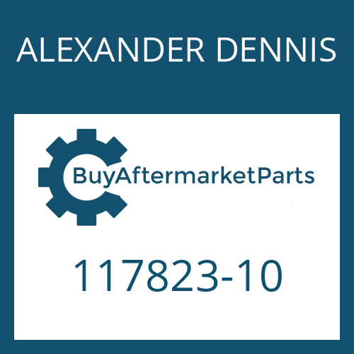 ALEXANDER DENNIS 117823-10 - WASHER (FELT)