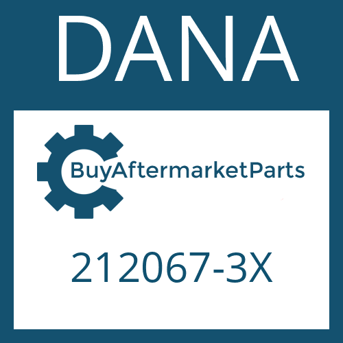 DANA 212067-3X - CENTER BEARING ASSEMBLY