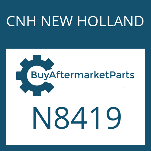 CNH NEW HOLLAND N8419 - CARR KIT for Heavy Equipment