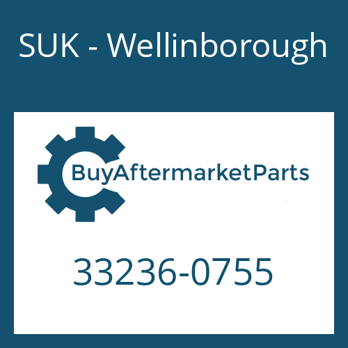 SUK - Wellinborough 33236-0755 - DRIVESHAFT