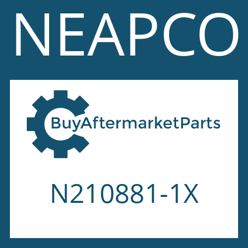 NEAPCO N210881-1X - CENTER BEARING ASSEMBLY