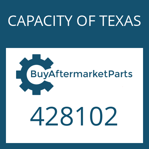 CAPACITY OF TEXAS 428102 - DIFF. SHAFT