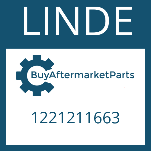 LINDE 1221211663 - O-RING