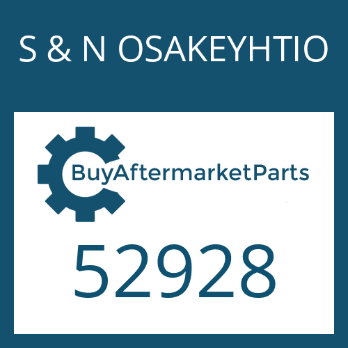 S & N OSAKEYHTIO 52928 - CENTER BEARING KIT