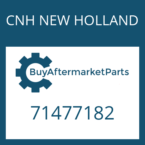 CNH NEW HOLLAND 71477182 - AXLE CASE for Heavy Equipment