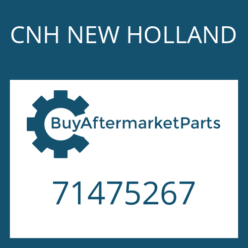 CNH NEW HOLLAND 71475267 - ADAPTOR for Heavy Equipment