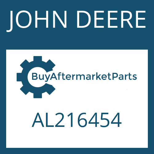 JOHN DEERE AL216454 - COMPLETE LONG AXLE CASE