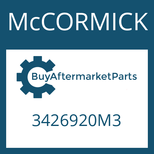 McCORMICK 3426920M3 - WHEEL HUB