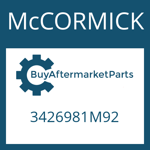 McCORMICK 3426981M92 - STEERING CASE RH