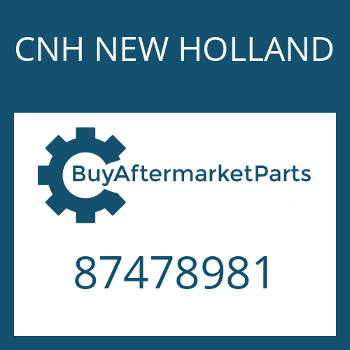 CNH NEW HOLLAND 87478981 - HALF SHAFT DIFFERENTIAL SIDE for Heavy Equipment