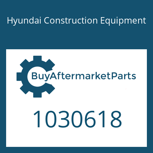 Hyundai Construction Equipment 1030618 - Valve-Vacuum