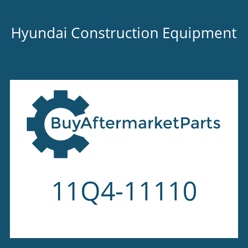 Hyundai Construction Equipment 11Q4-11110 - COUPLER ASSY