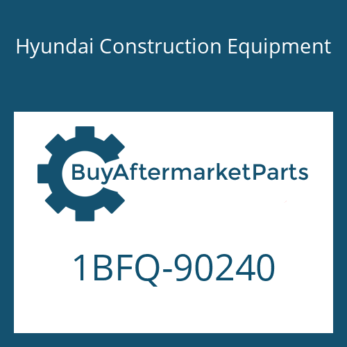 Hyundai Construction Equipment 1BFQ-90240 - PLATE-GUARD