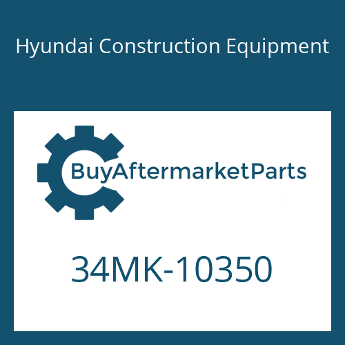 Hyundai Construction Equipment 34MK-10350 - HOSE-RUBBER for Heavy Equipment