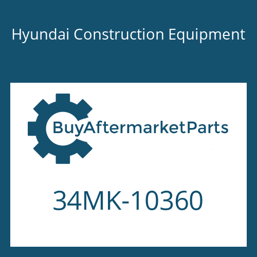 Hyundai Construction Equipment 34MK-10360 - HOSE-RUBBER